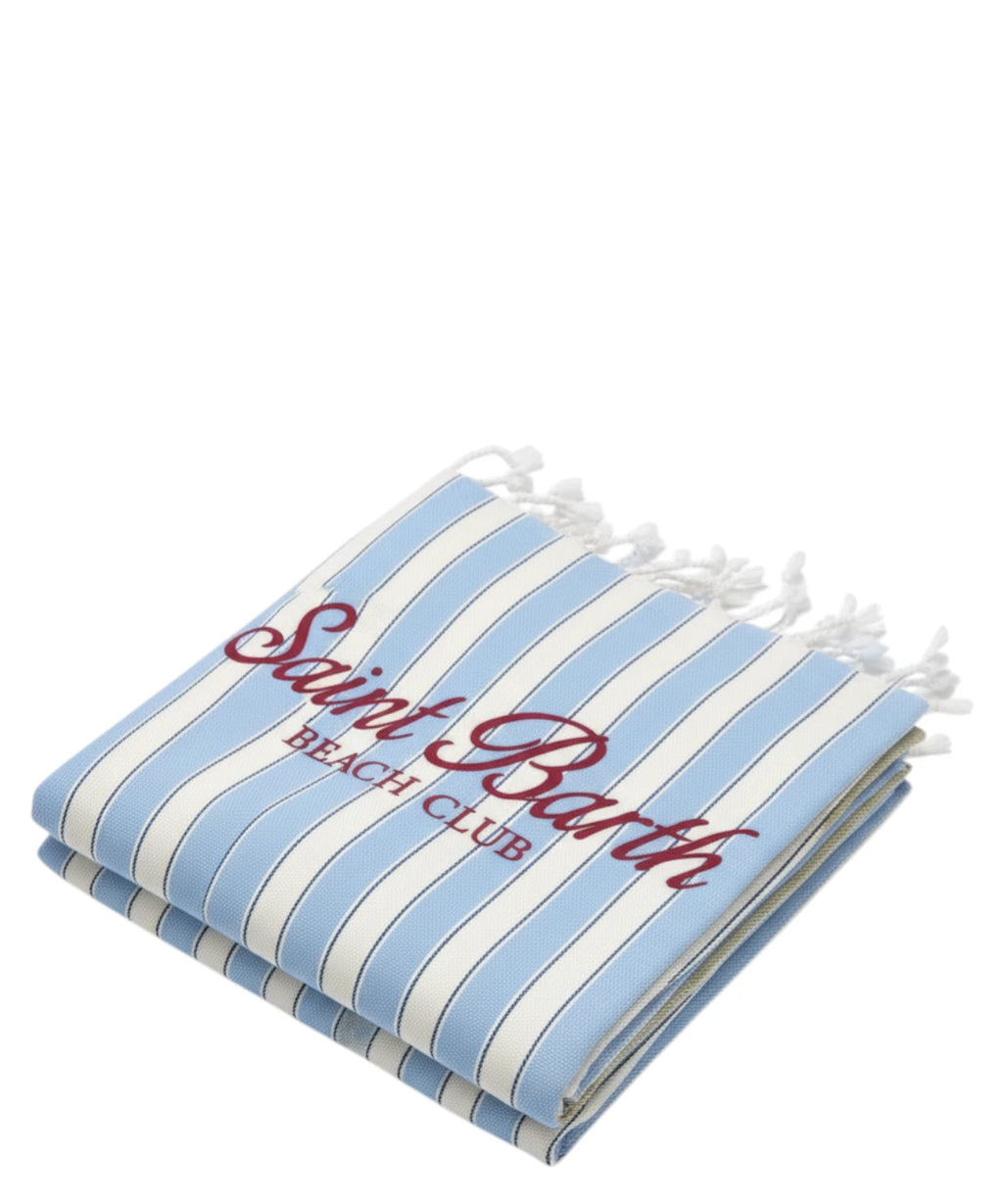 Telo Mare MC2 Saint Barth avec franges et logo