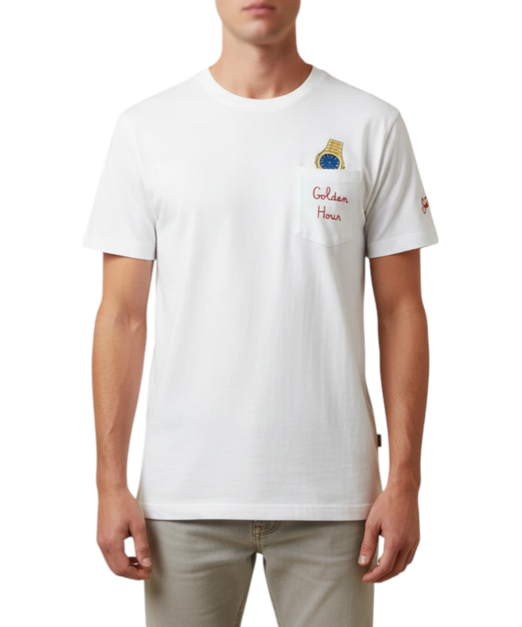 T-shirt homme MC2 Saint Barth Austin avec broderie
