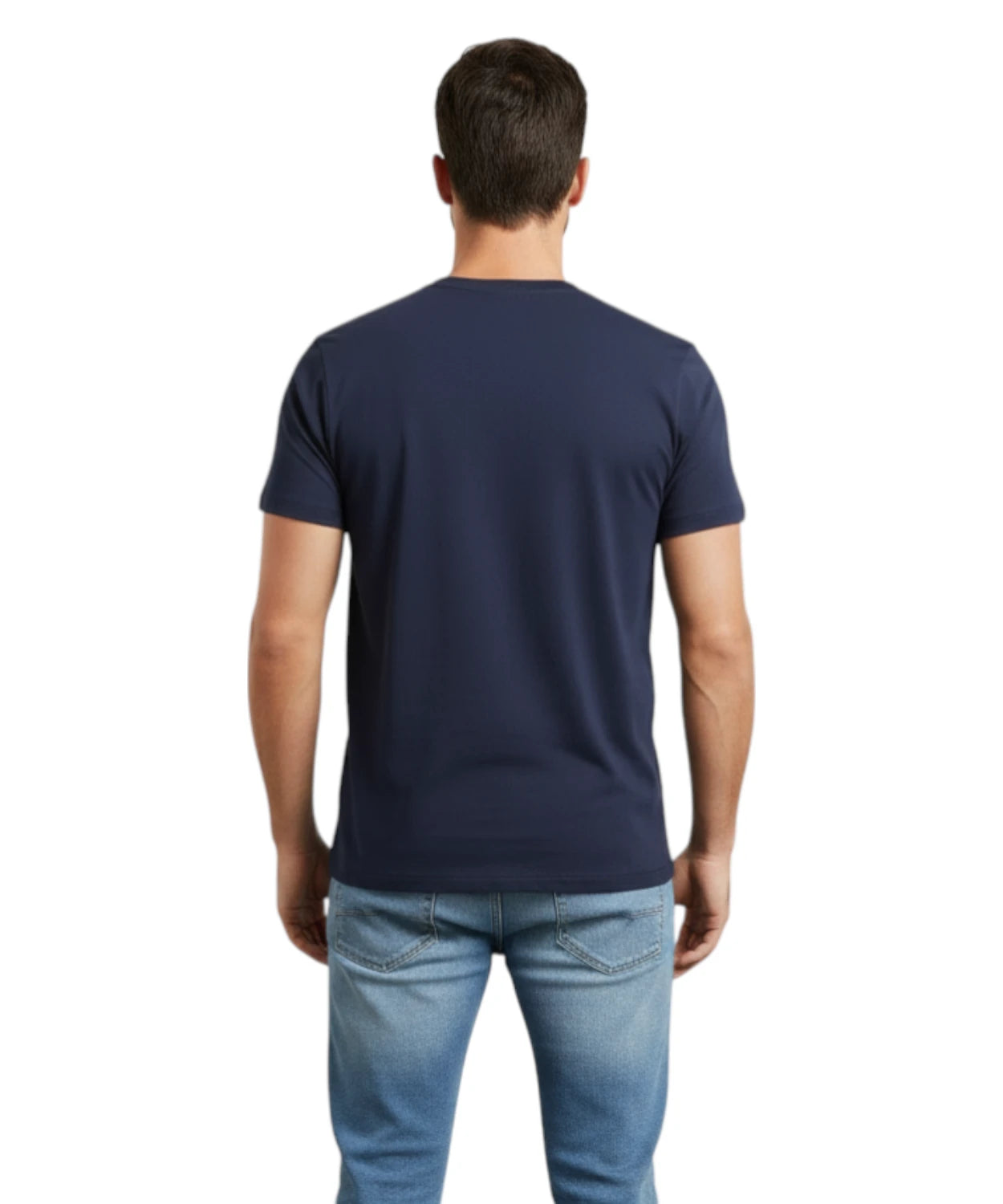 T-Shirt Uomo Portofino MC2 Saint Barth con Ricamo Simpson