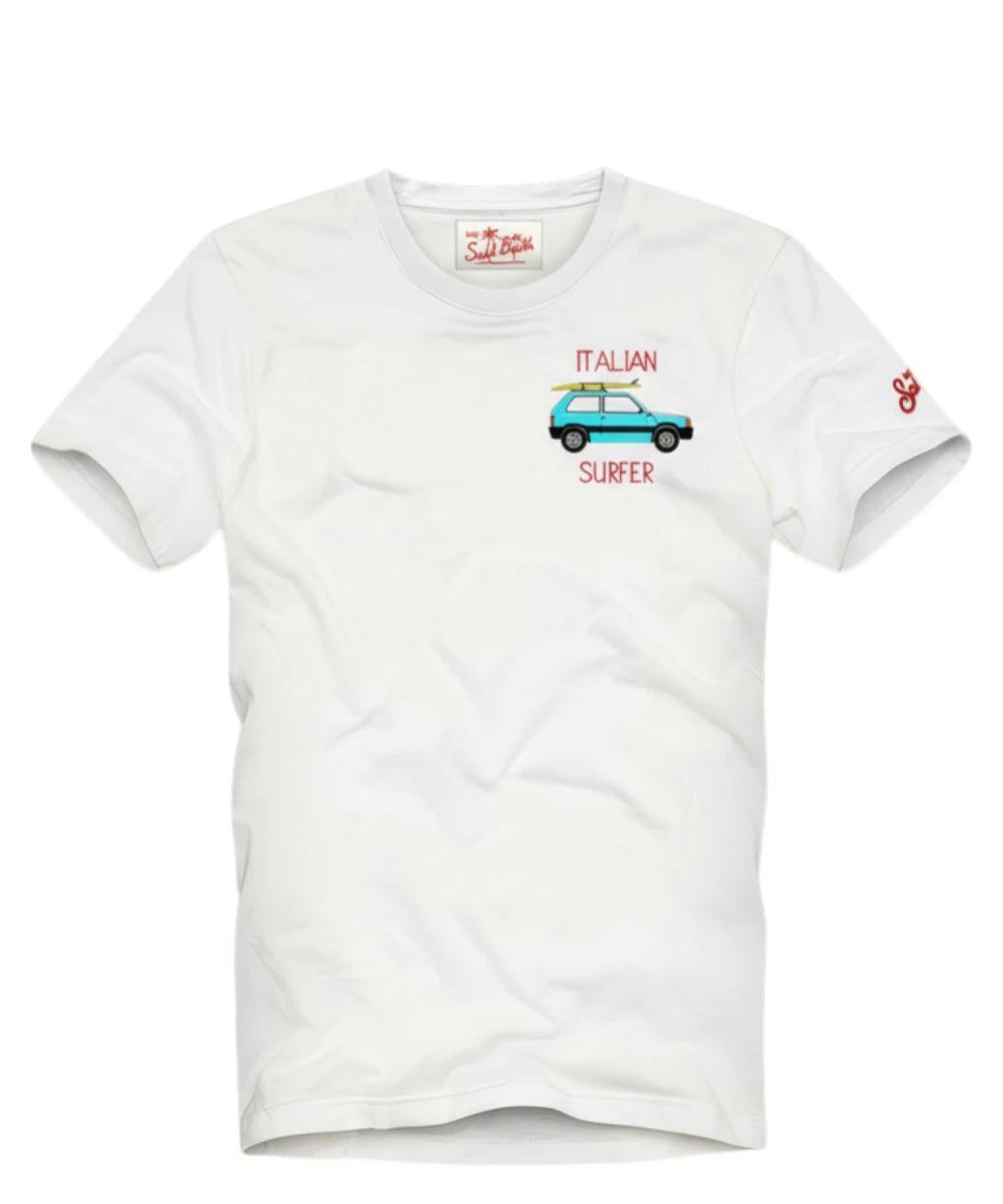 T-shirt homme Portofino avec broderie Saint Barth