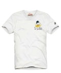 T-Shirt Uomo Portofino MC2 Saint Barth con Ricamo Scrooge