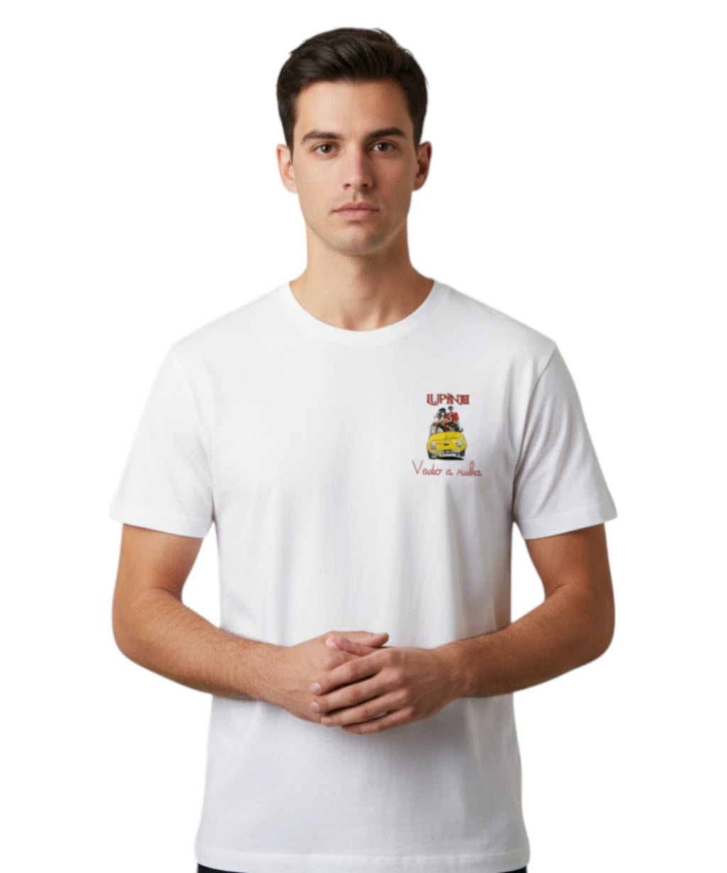 T-shirt homme Portofino MC2 Saint Barth avec broderie Lupin