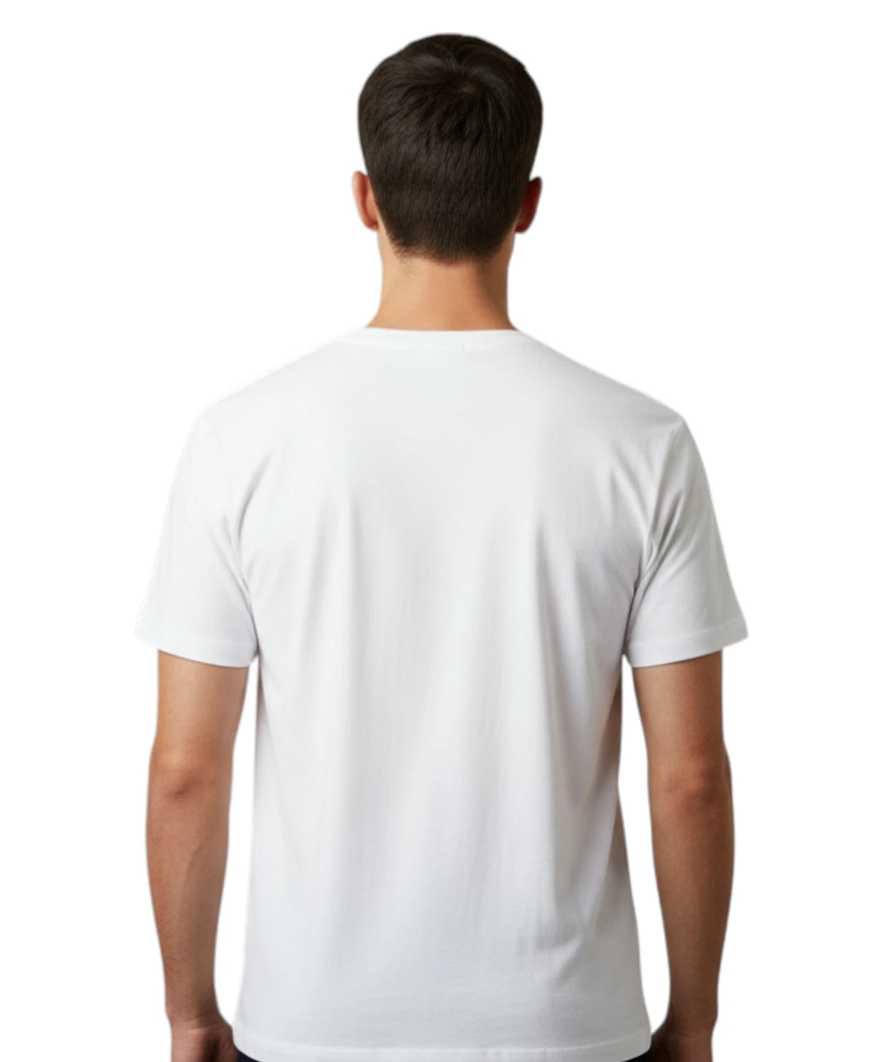 T-Shirt Uomo Portofino MC2 Saint Barth con Ricamo Lupin