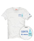 T-Shirt Uomo  MC2 Saint Barth Portofino con Ricamo