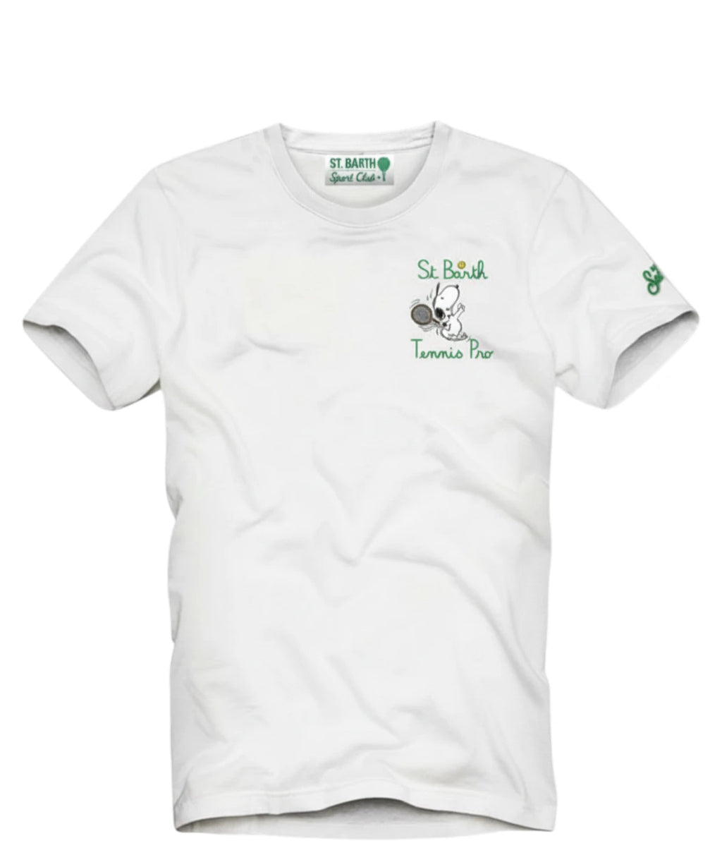 T-shirt homme Portofino MC2 Saint Barth avec Snoopy