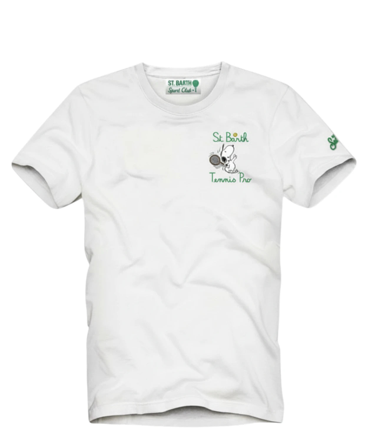 T-Shirt Uomo Portofino MC2 Saint Barth con Snoopy