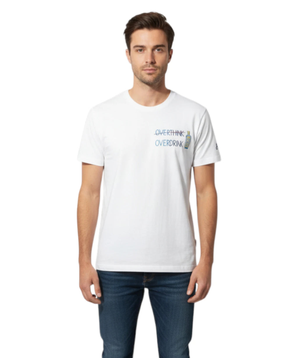 T-shirt homme Portofino avec broderie Overdrink MC2 Saint Barth