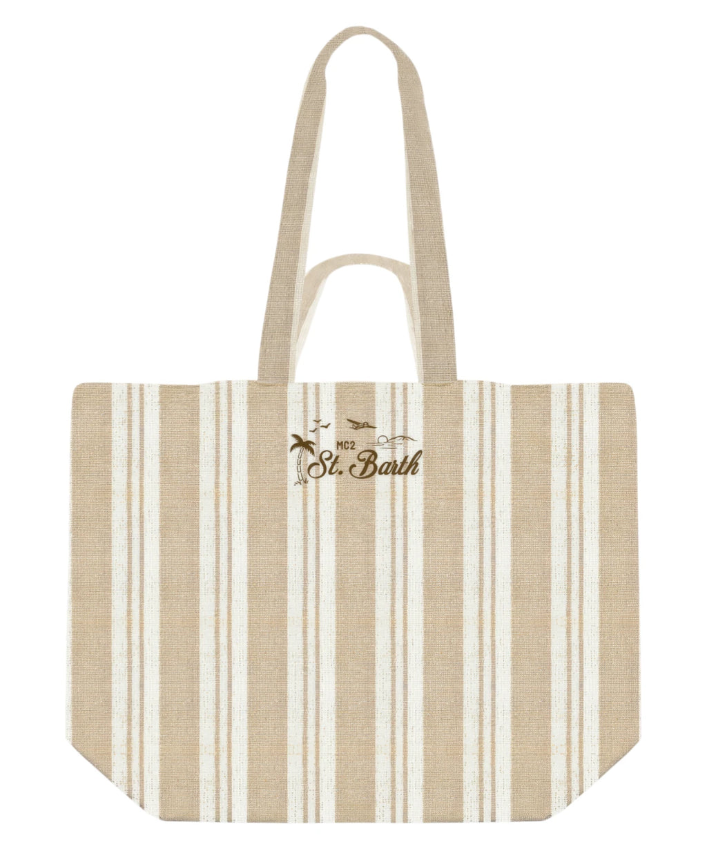 Sac MC2 Saint Barth Rayures en Coton