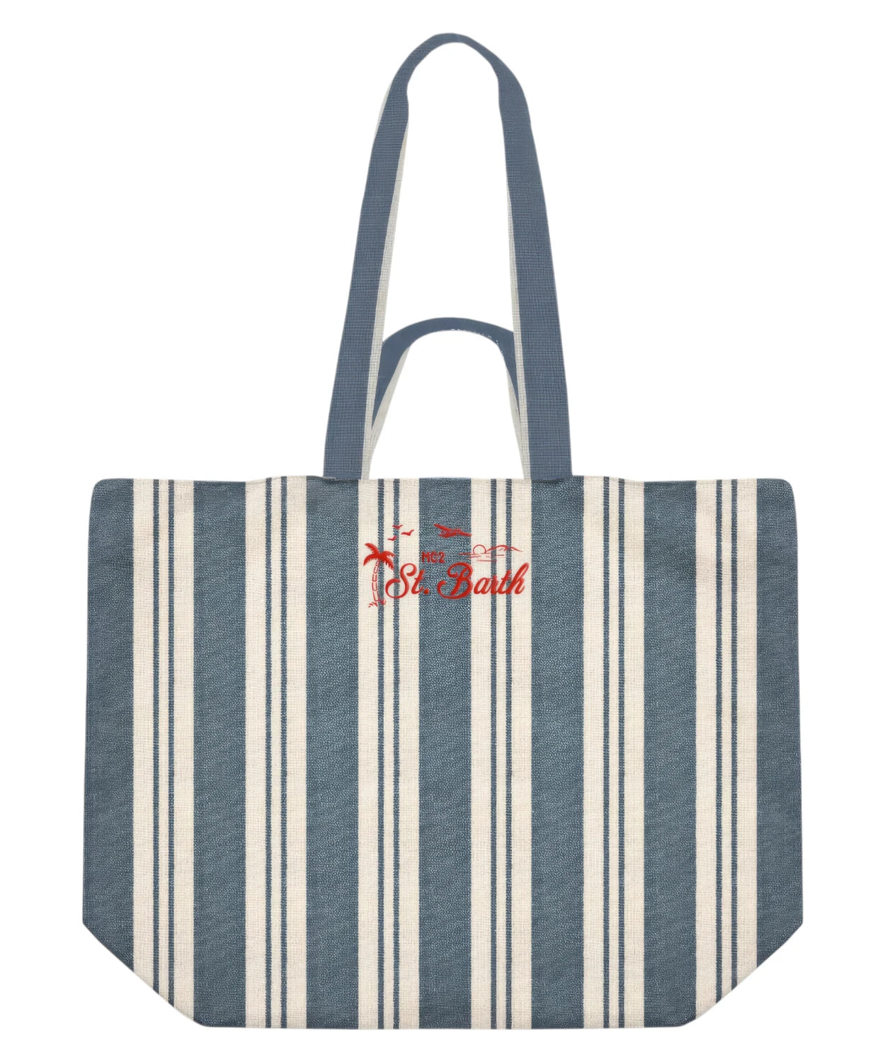 Borsa MC2 Saint Barth Stripes in Cotone