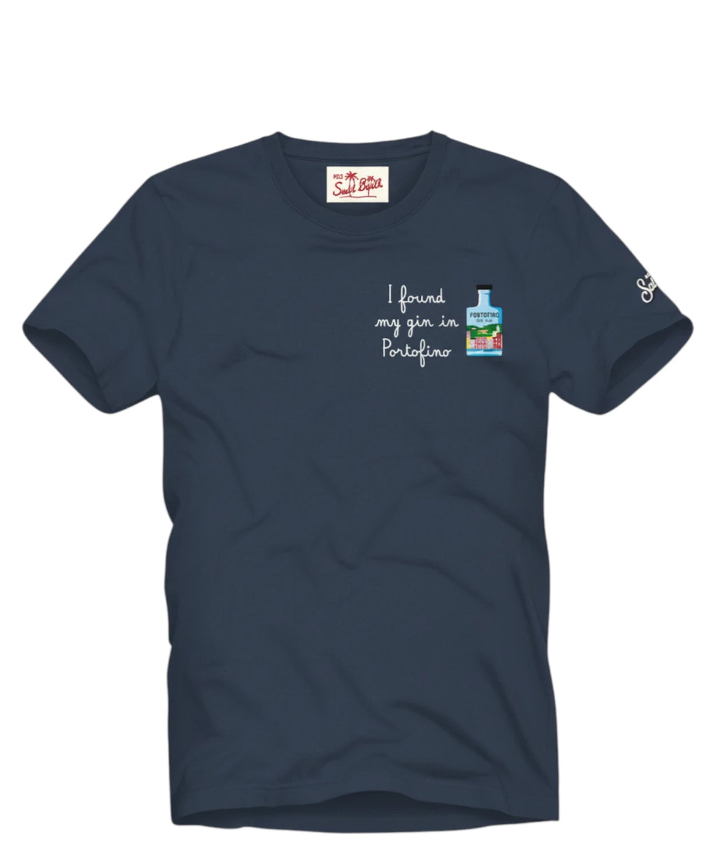 T-shirt homme Portofino avec broderie Saint Barth