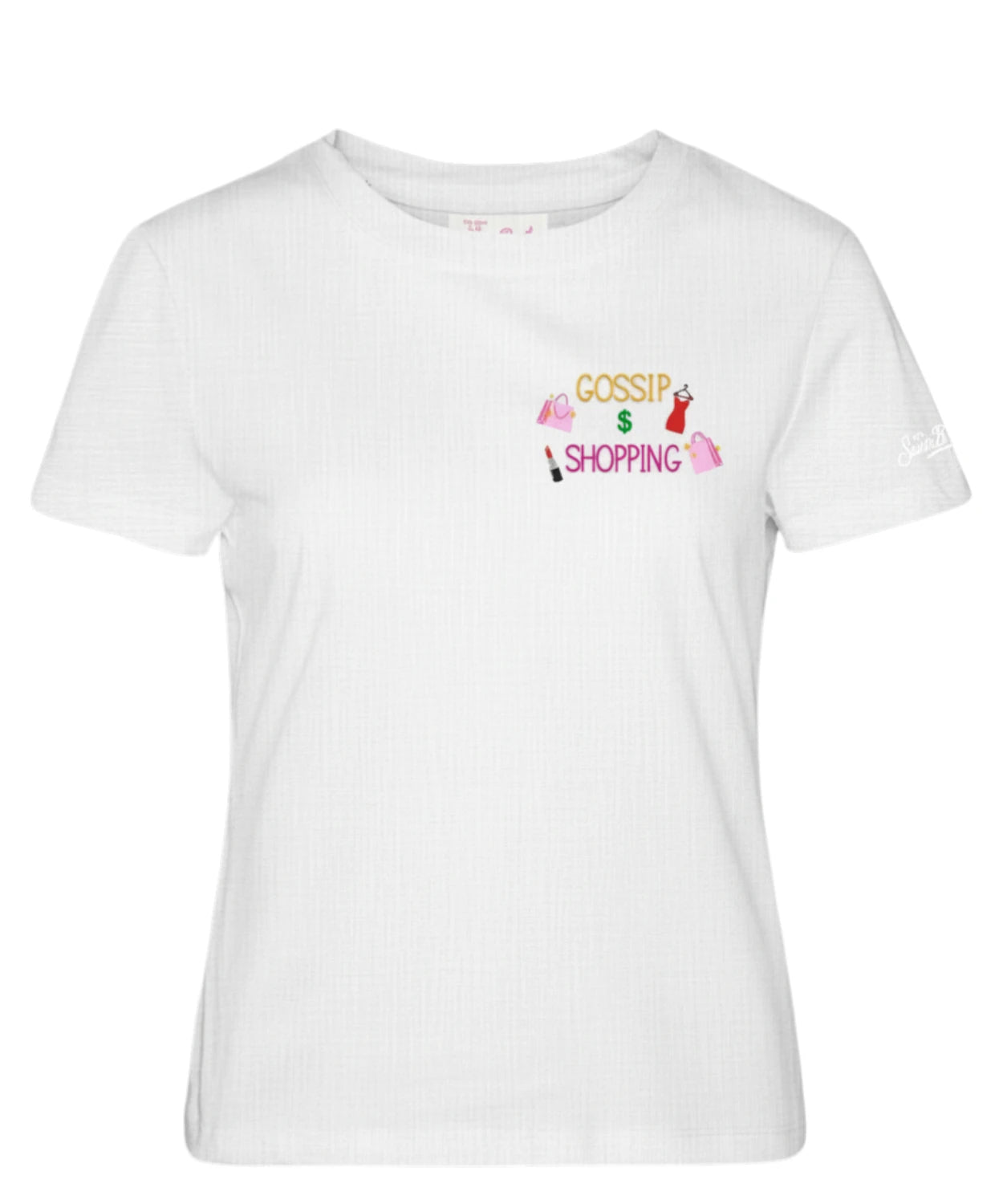 T-shirt Emilie MC2 Saint Barth avec broderie