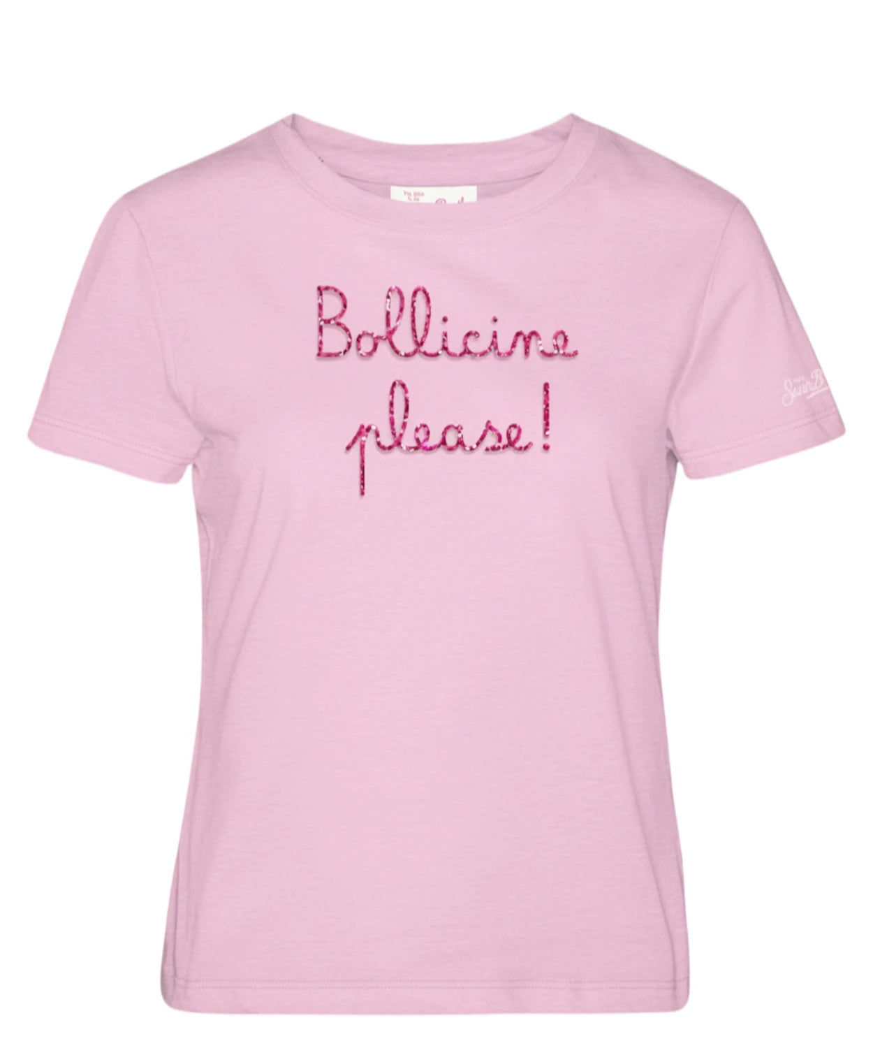 T-shirt Emilie MC2 Saint Barth avec broderie Bollicine