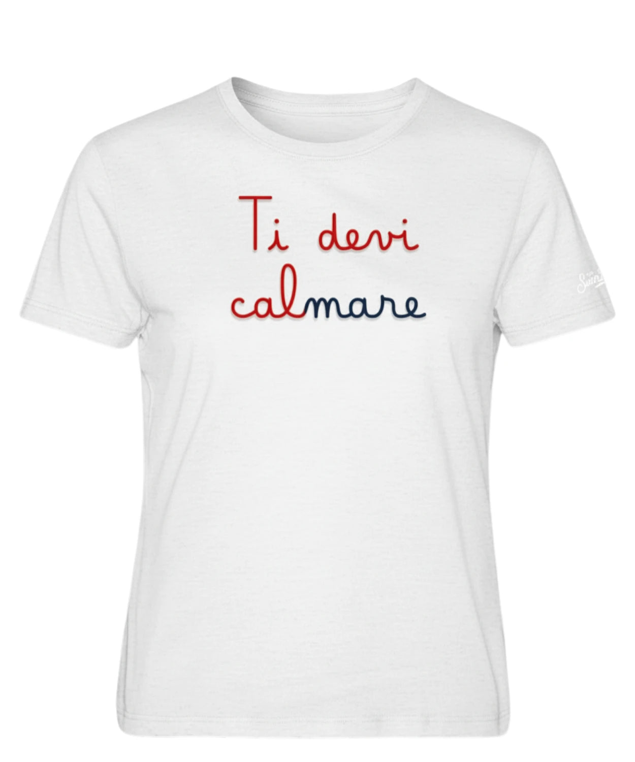 T-shirt Emilie MC2 Saint Barth avec broderie