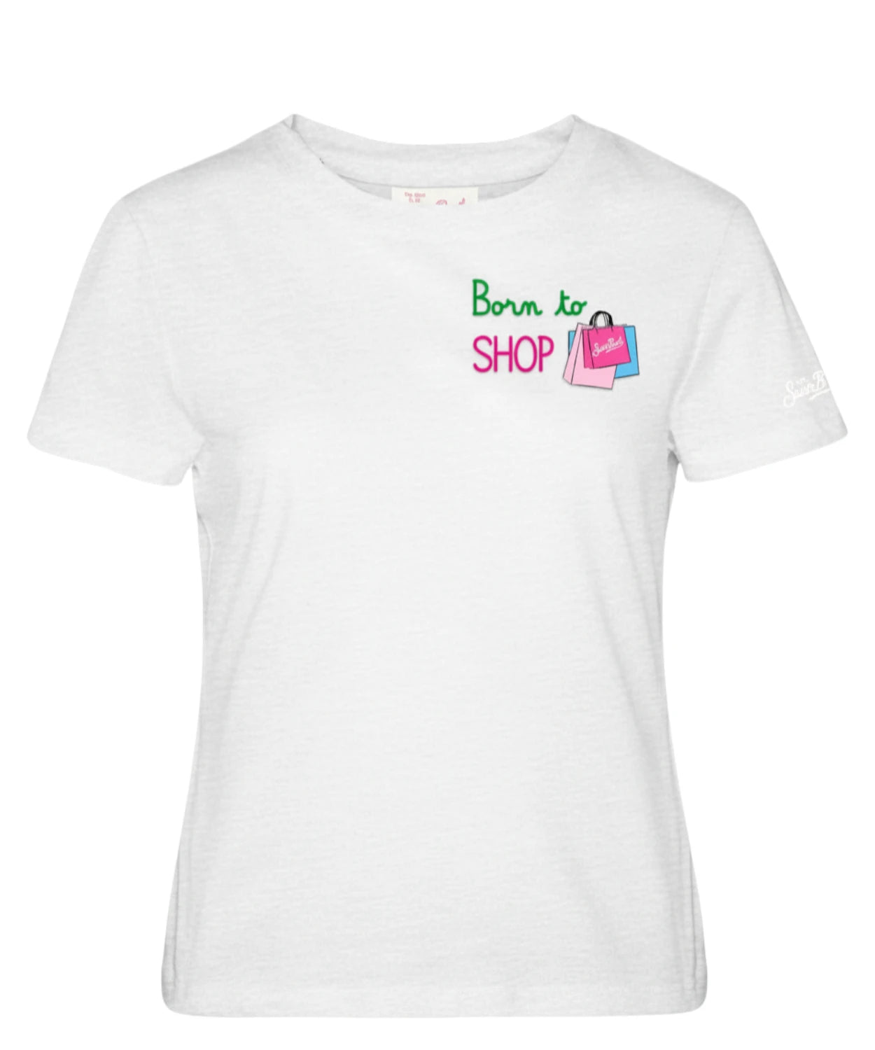 T-shirt Emilie MC2 Saint Barth avec broderie Born to Shop