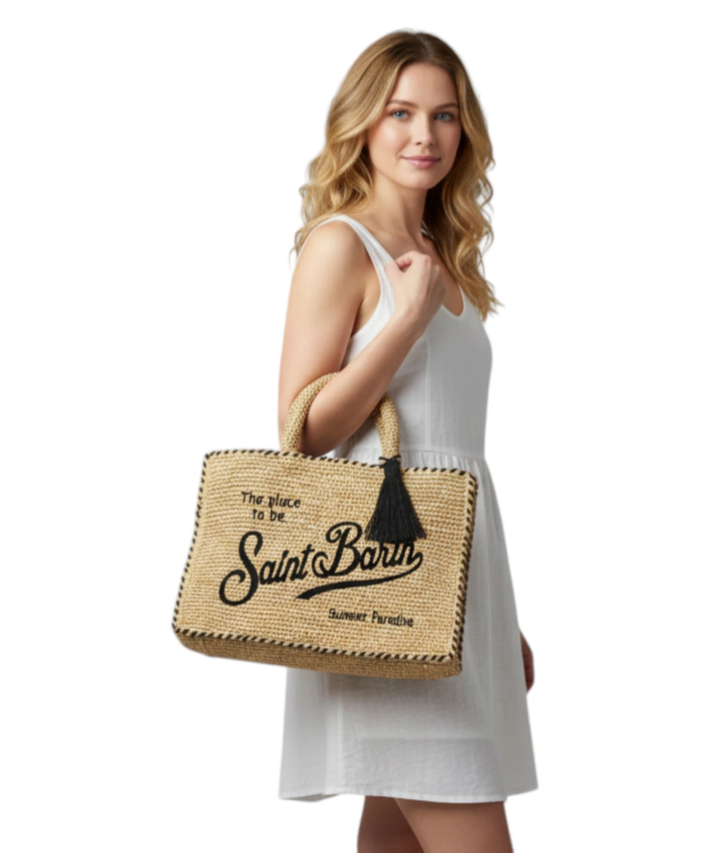 MC2 Saint Barth Vanity Bag en raphia pour chaque look