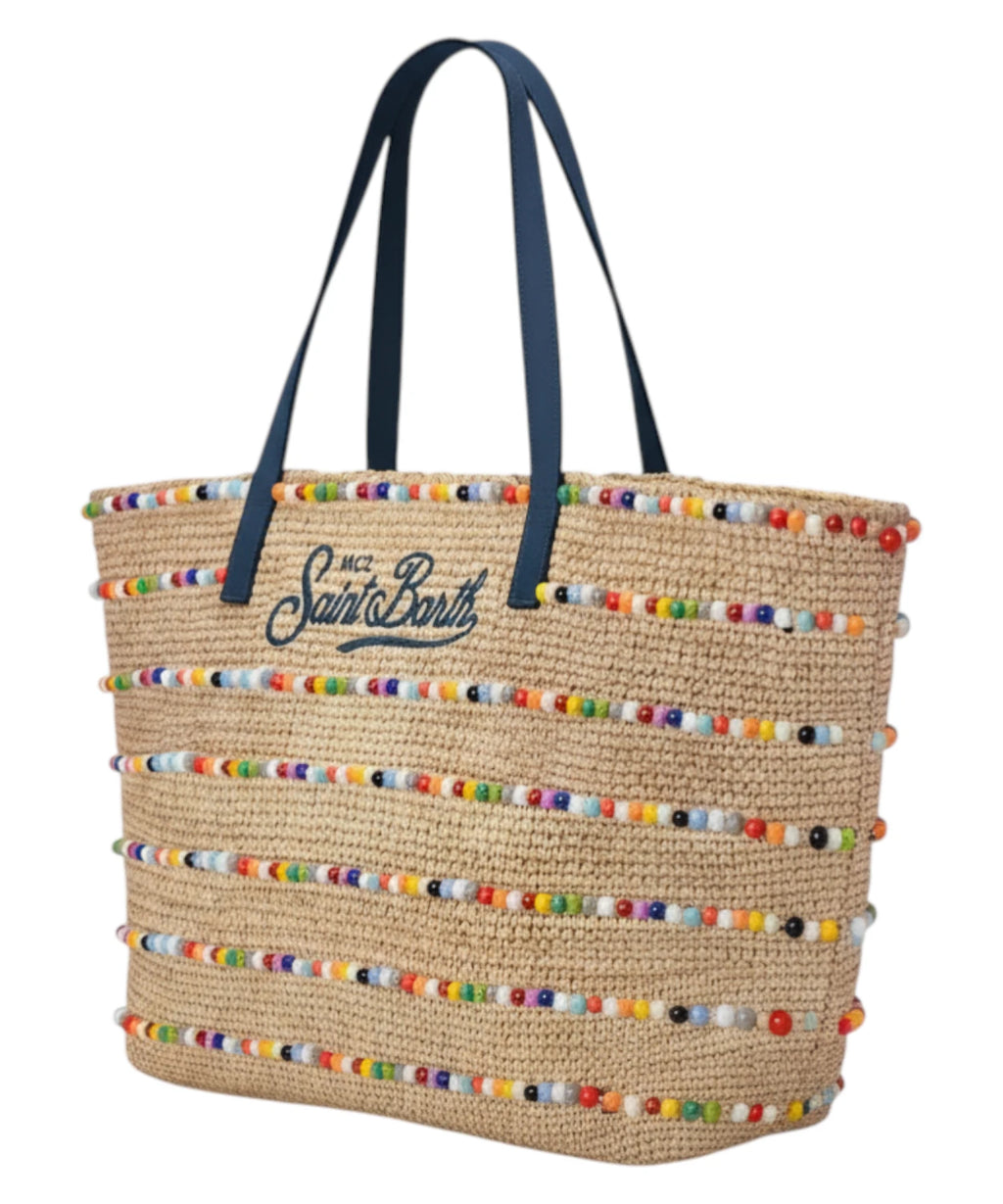 Sac MC2 Saint Barth en raphia pour la saison estivale
