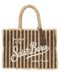 MC2 Saint Barth Vanity Stripes sac d'été en raphia