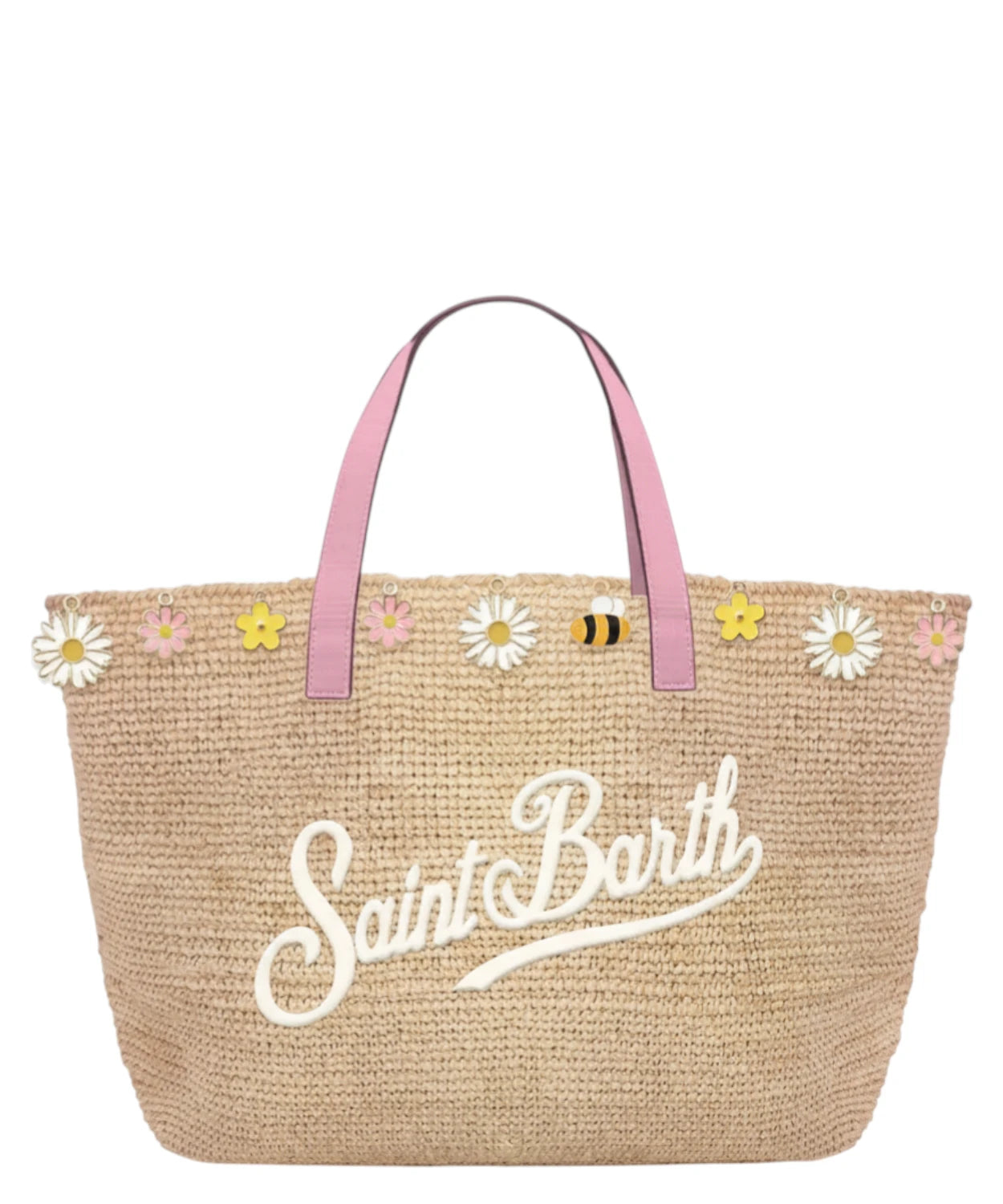 Borsa Estiva MC2 Saint Barth in Raffia con Charm