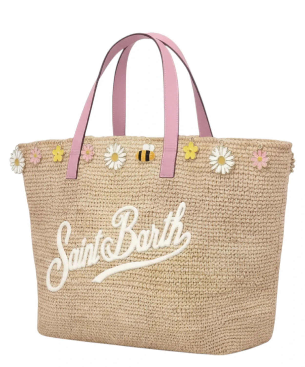 Borsa Estiva MC2 Saint Barth in Raffia con Charm
