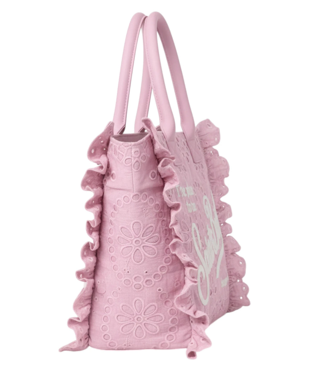 Sac Vanity MC2 Saint Barth en dentelle Sangallo