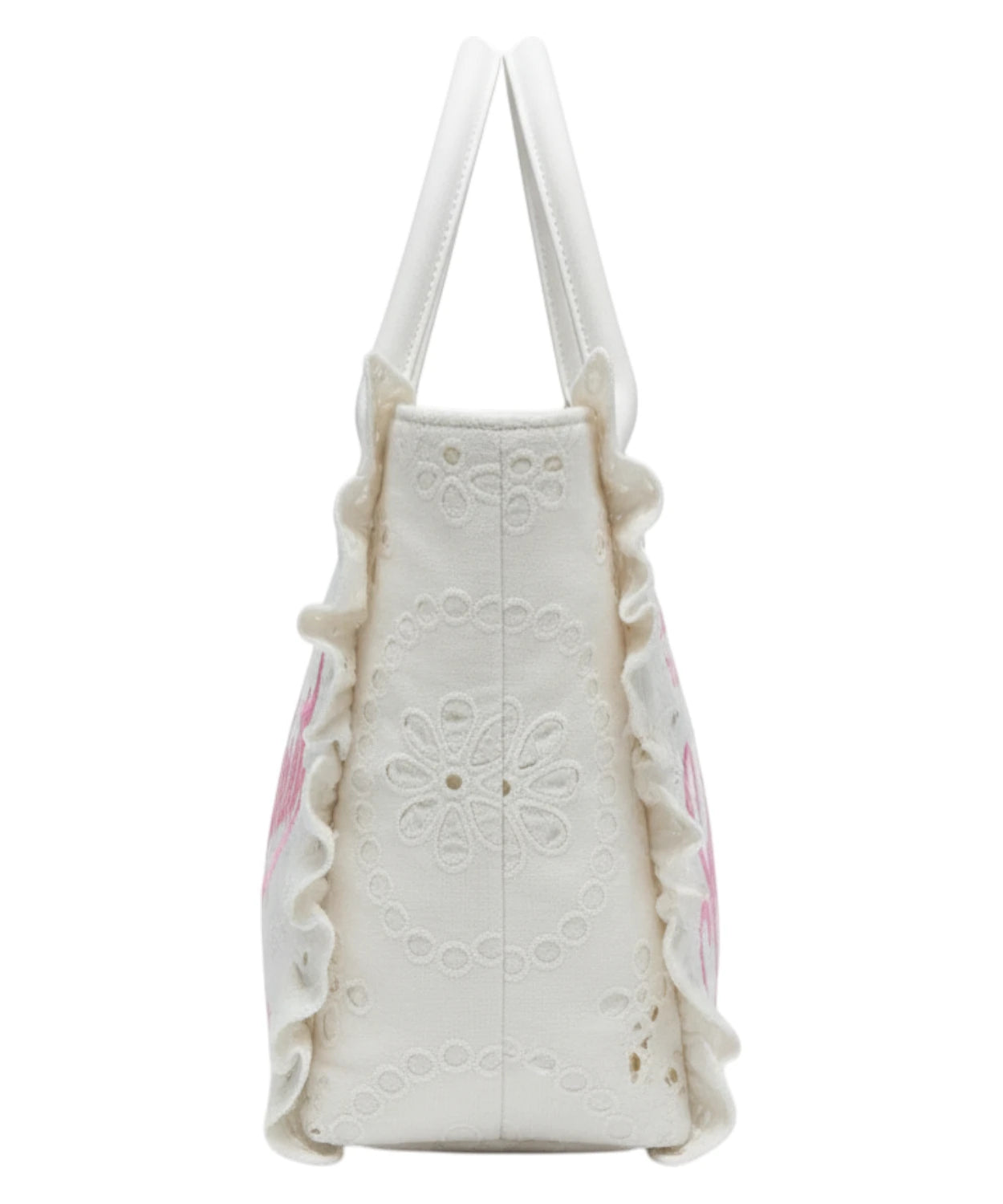 Sac Vanity MC2 Saint Barth en dentelle Sangallo