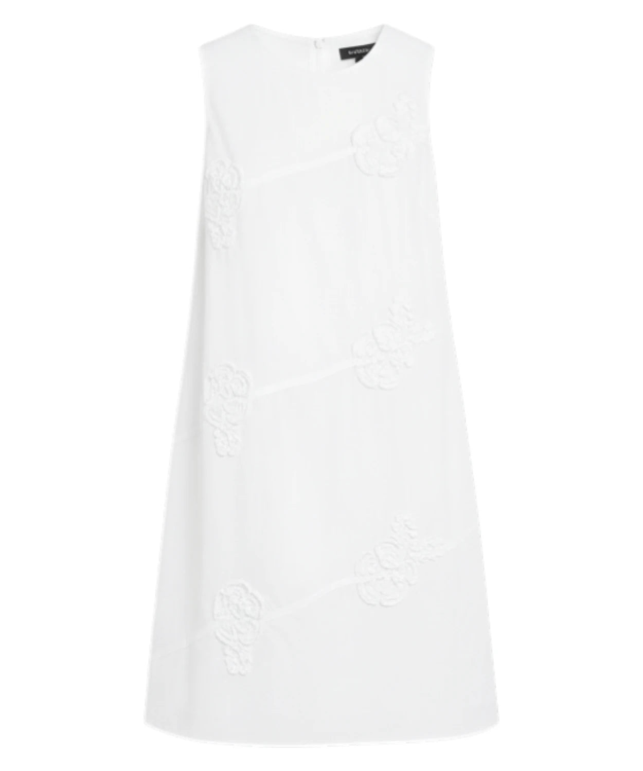 Marella Abito Barca in Cotone Ricamato