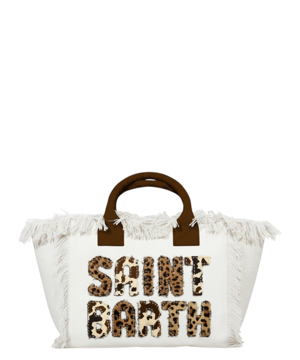 Sac Colette en toile avec patch MC2 Saint Barth