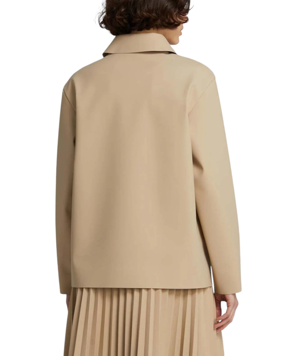 Giacca Donna MM MaxMara Oversize in Tessuto Spalmato