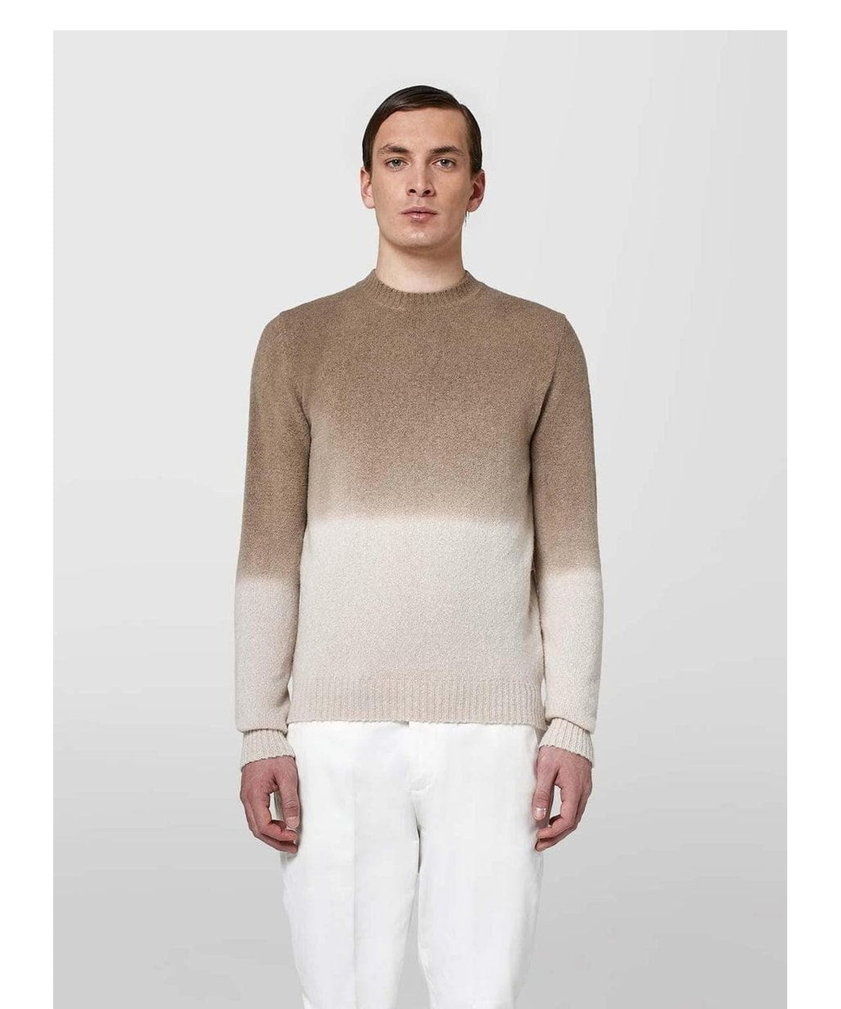Girocollo sfumato alpaca stretch 1
