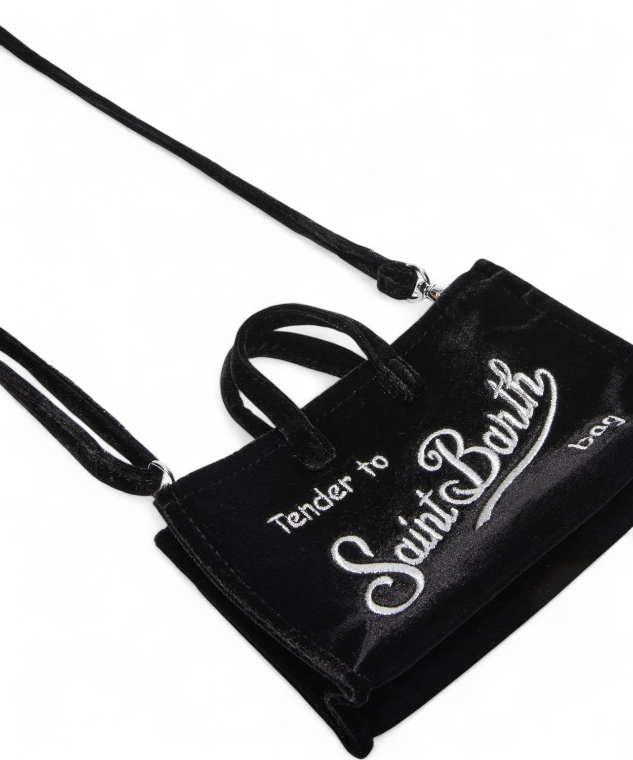 Phone Bag in ciniglia con logo-Borse a spalla-Mc2 Saint Barth-Vittorio Citro Boutique