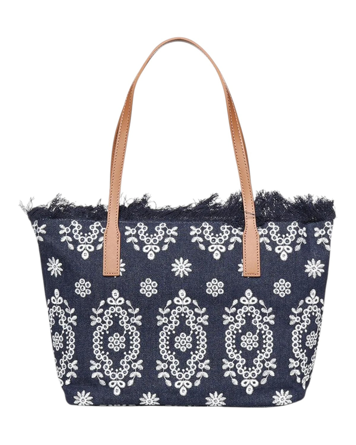 Sac Shopper City Medium Sangallo avec Franges et Zip