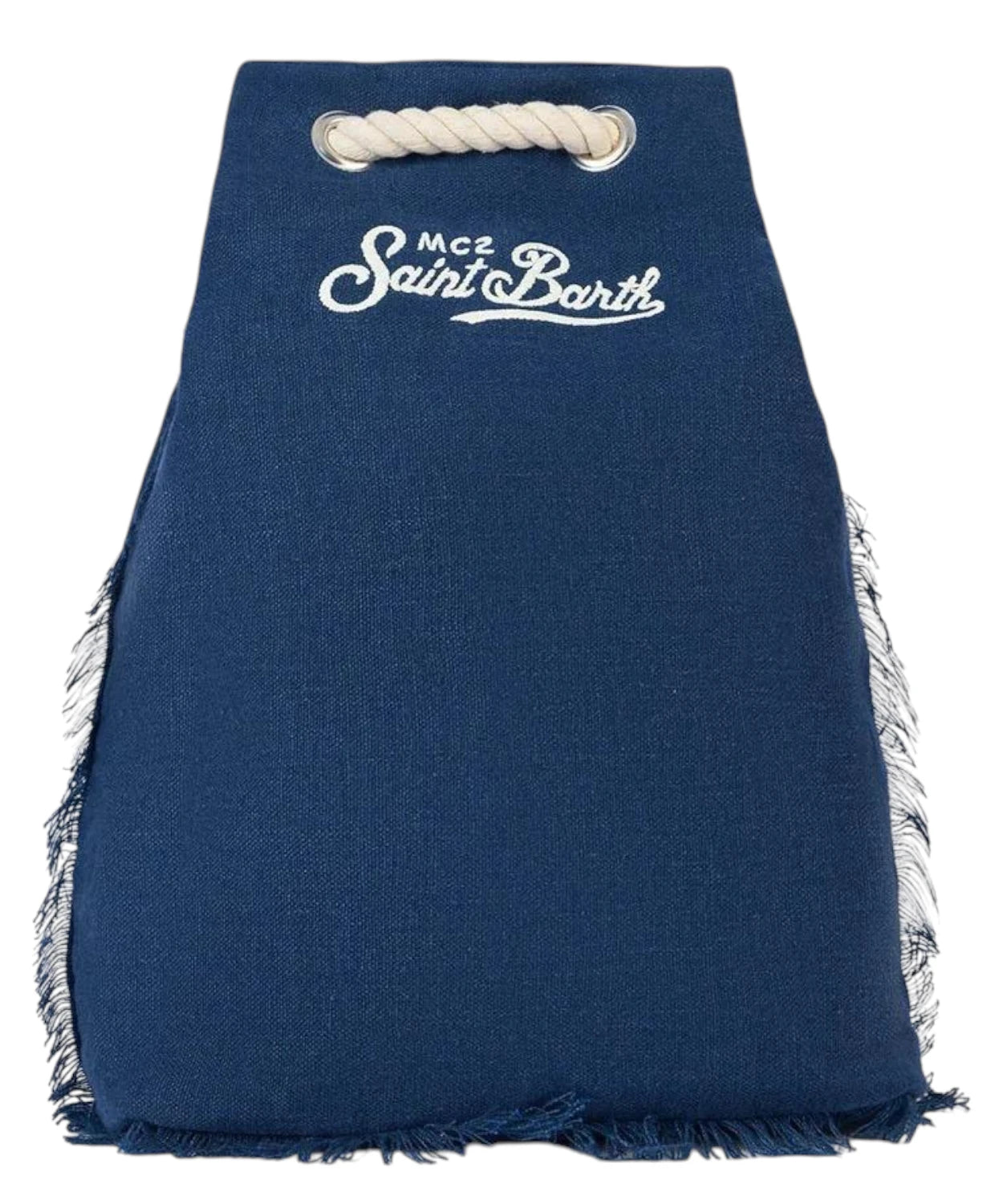 Sac à dos MC2 Saint Barth en lin avec logo