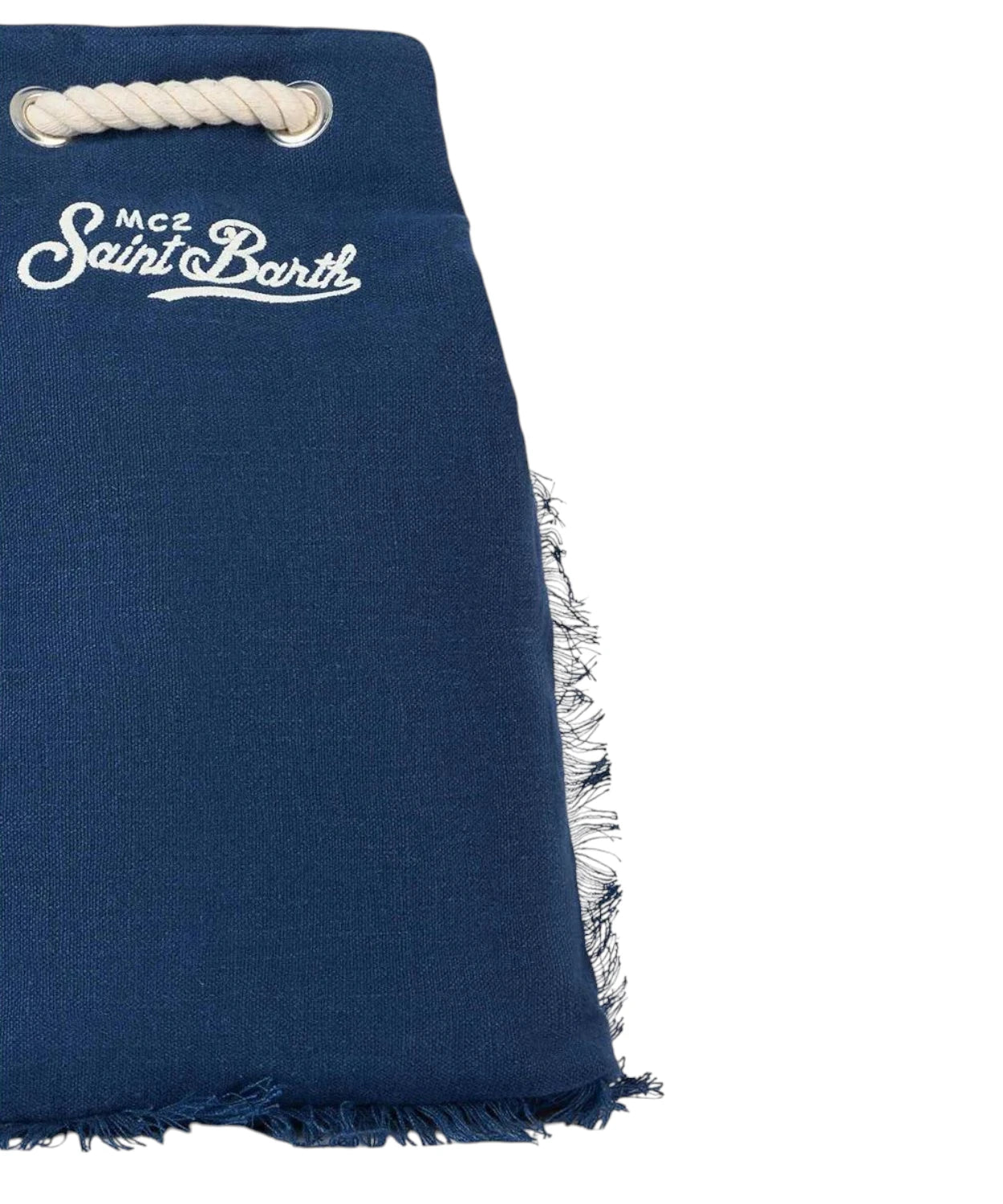 Sac à dos MC2 Saint Barth en lin avec logo
