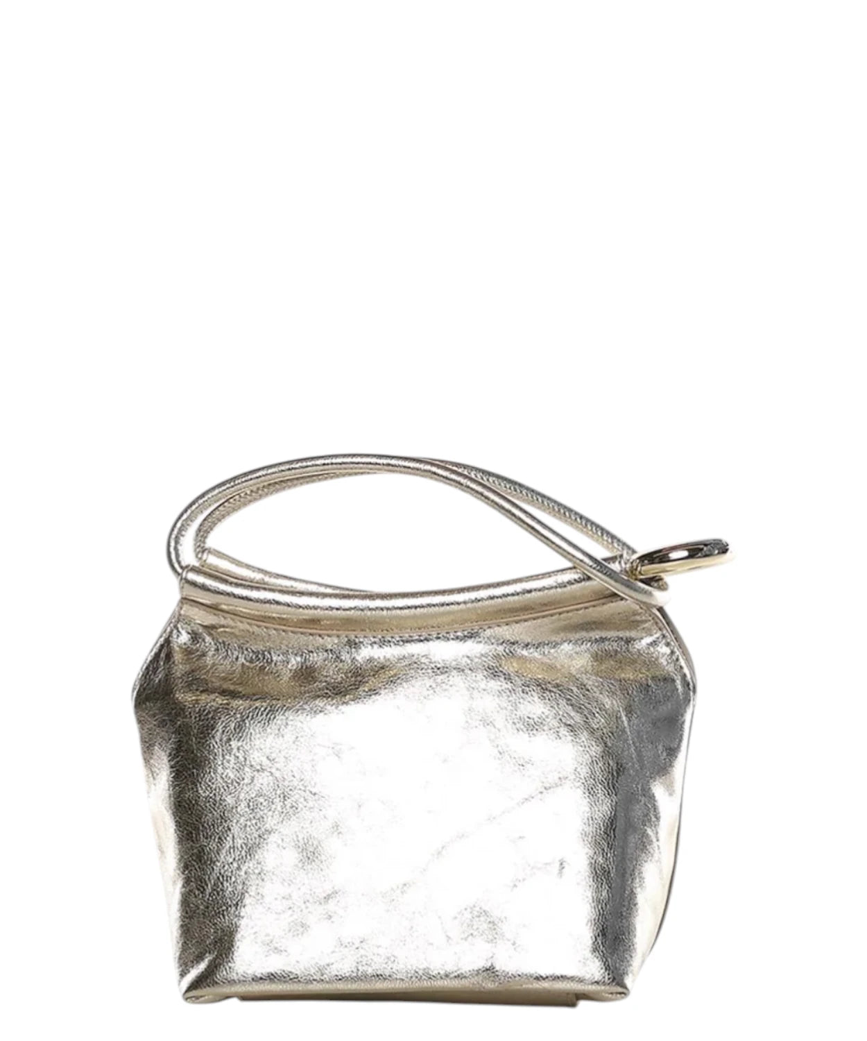 Coccinelle Finn Pouch Small in Pelle con Chiusura Metallica