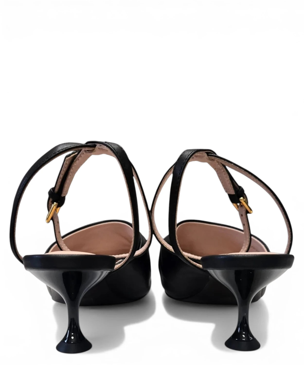 Sandalo Donna Coccinelle con Tacco in Pelle Liscia