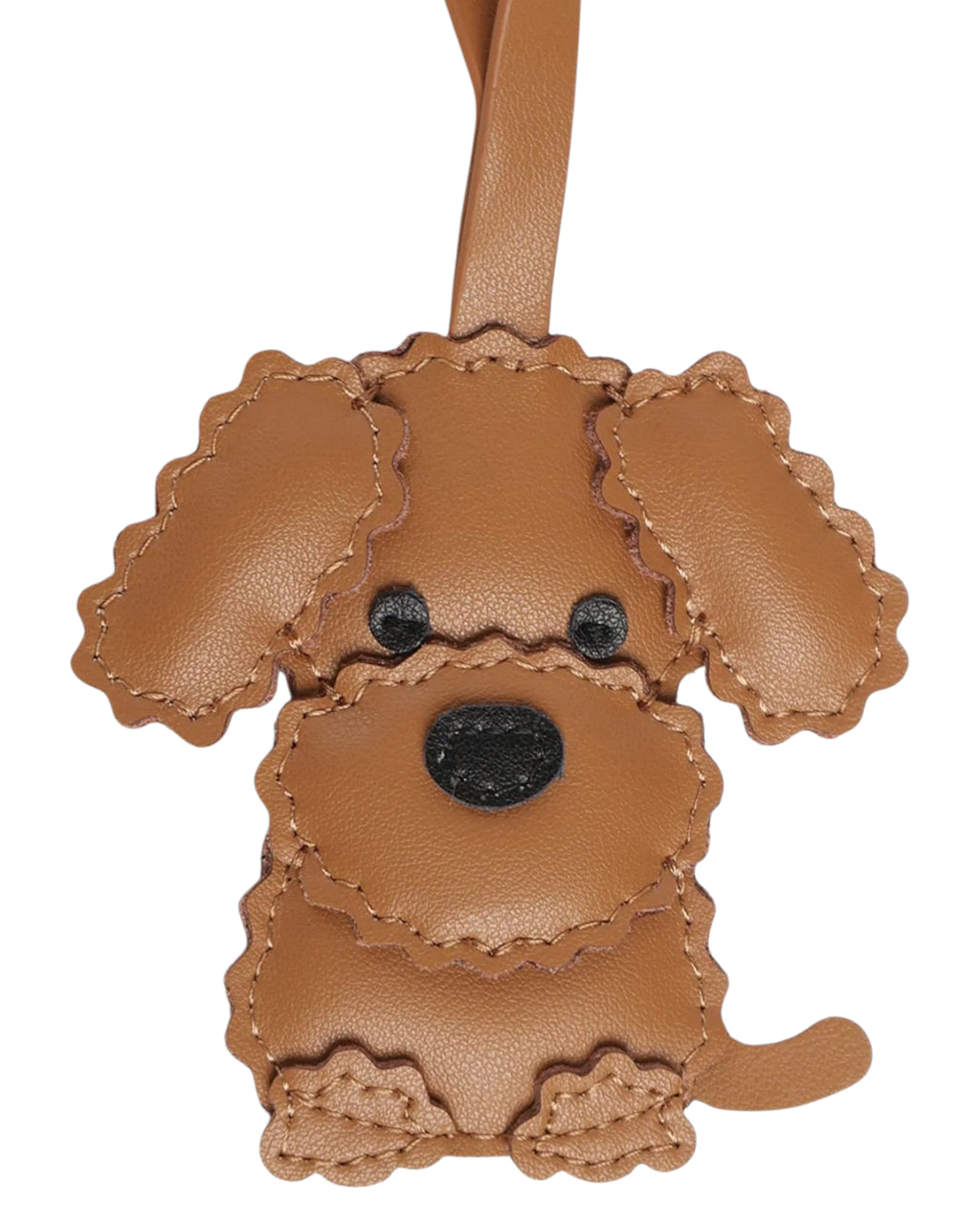 Porte-clés en cuir - Chien MC2 Saint Barth