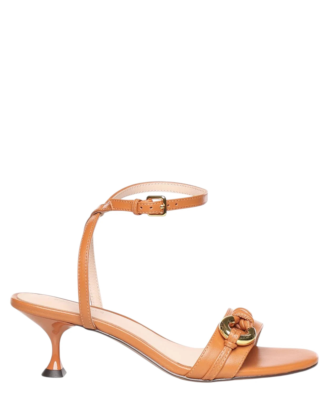 Sandales Coccinelle Finn en cuir - Talon 60 mm et bride