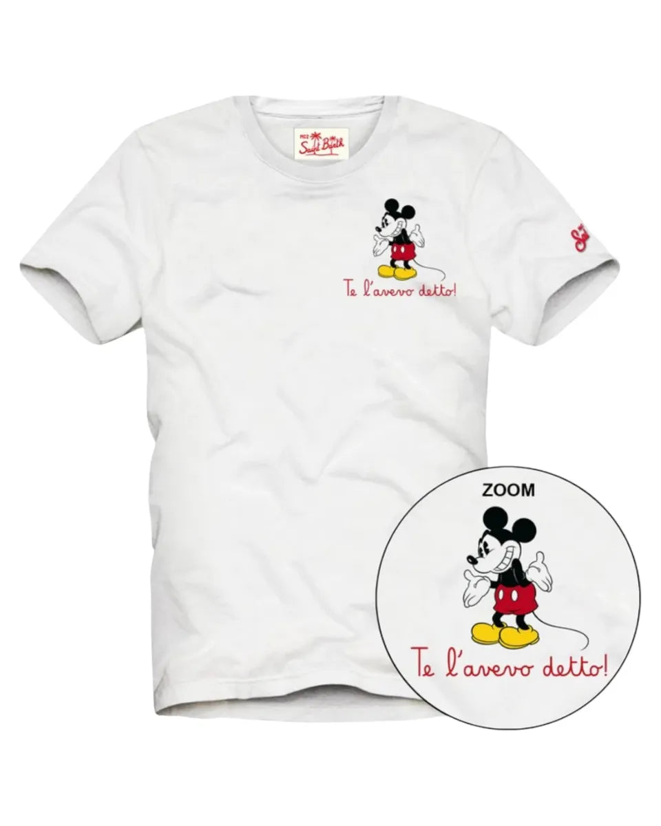 T-shirt Mickey Mouse "Te l'avevo detto!"-Mc2 Saint Barth-T-shirt-Vittorio Citro Boutique