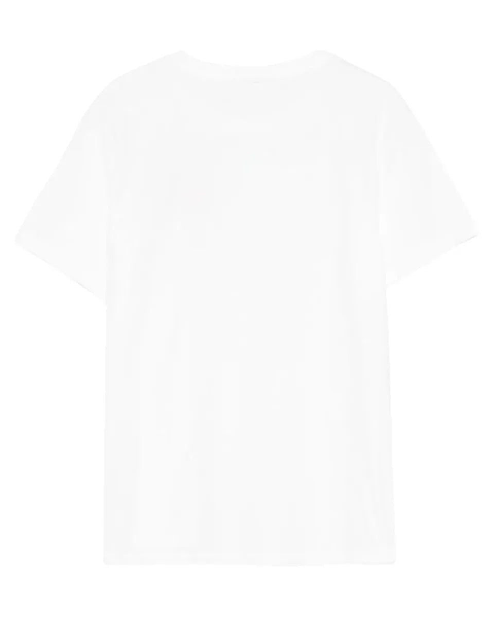 T-shirt Emilie Bianca Après Sun Ricamata-Mc2 Saint Barth-T-shirt-Vittorio Citro Boutique