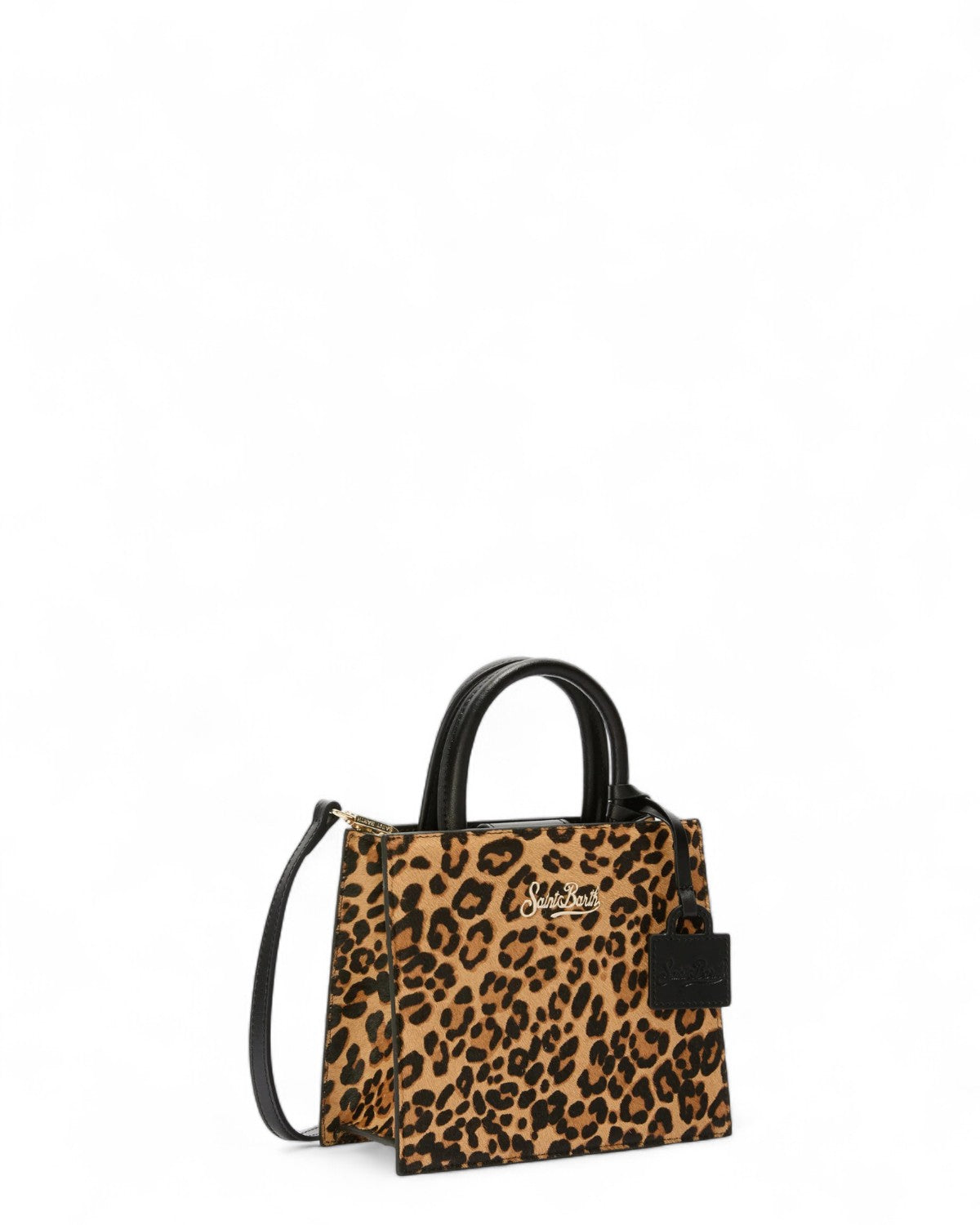 Shop Bag Mini in Cavallino Animalier con Tracolla-Mc2 Saint Barth-Borse a spalla-Vittorio Citro Boutique