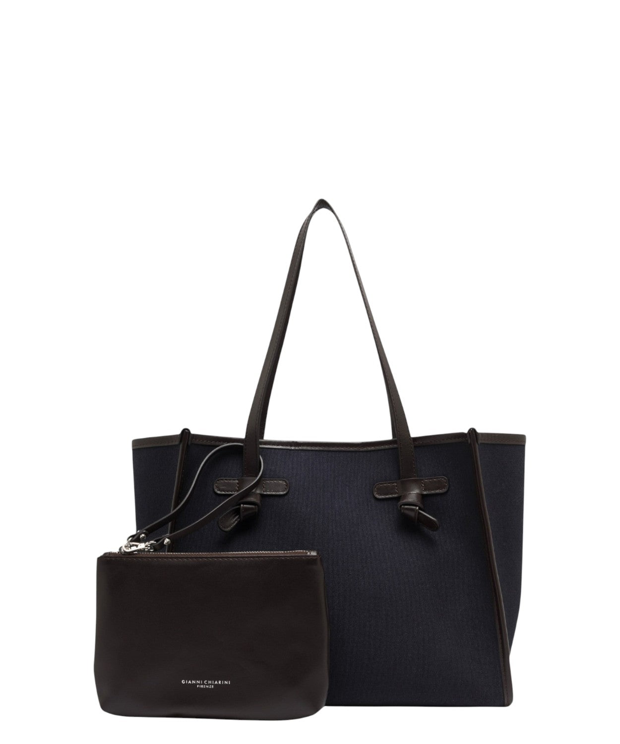 Borsa a spalla Marcella Medium Gianni Chiarini in Canvas