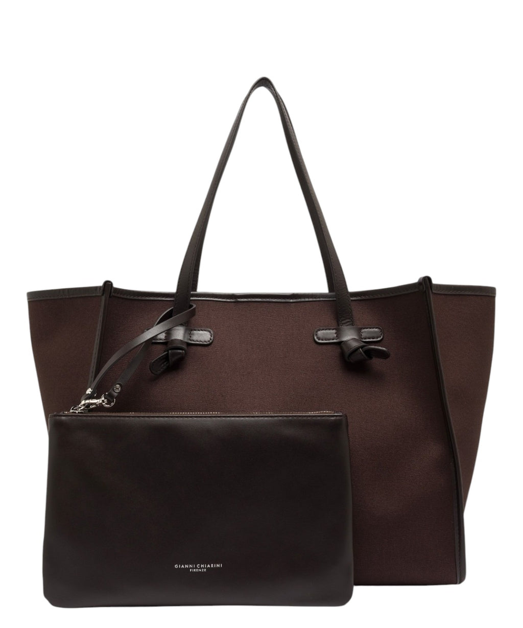 Borsa Gianni Chiarini Marcella in Canvas e Pelle