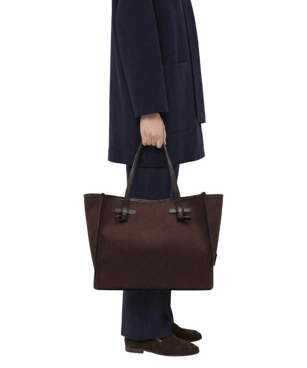 Borsa Gianni Chiarini Marcella in Canvas e Pelle