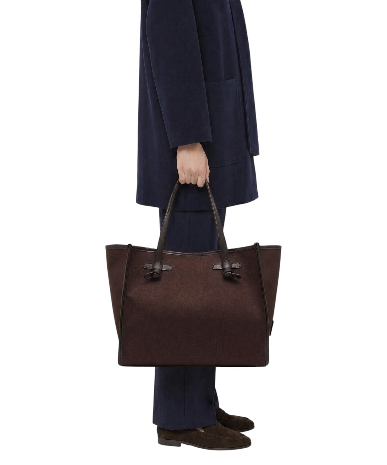 Borsa Gianni Chiarini Marcella in Canvas e Pelle