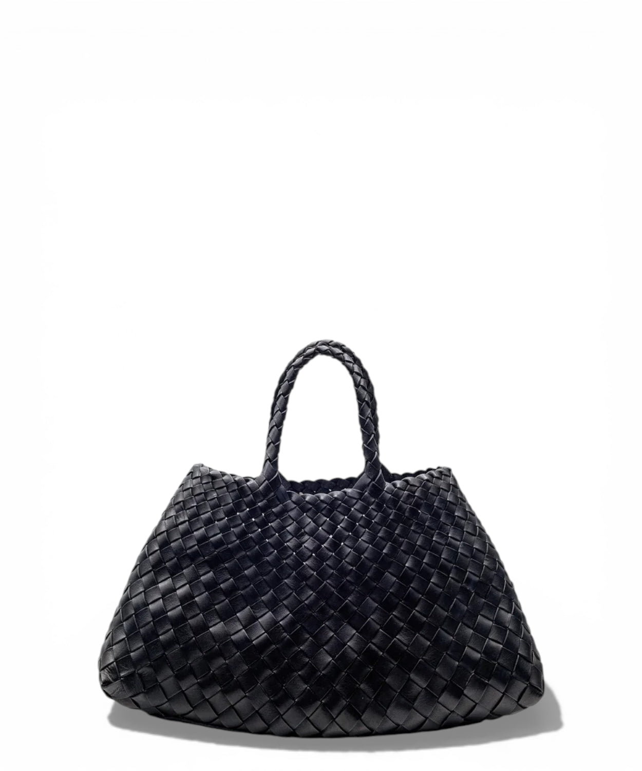 Borsa Intrecciata Santa Croce Small in Pelle