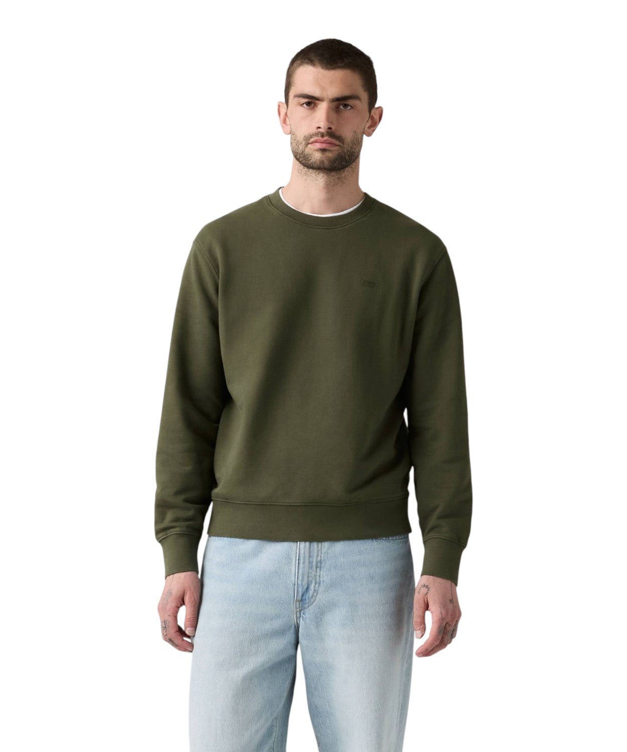 Felpa Levi’s uomo cotone ideale per look casual
