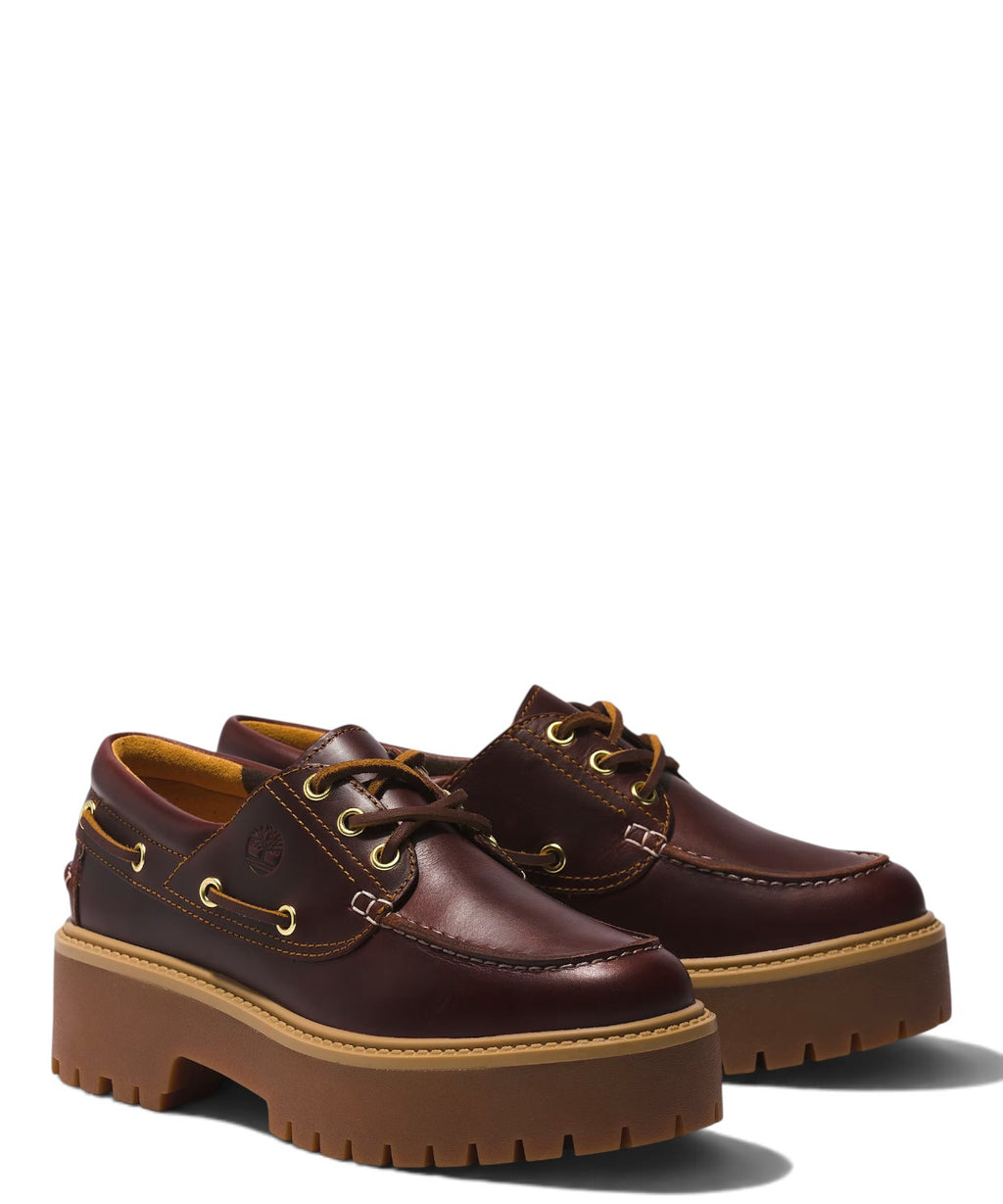 Scarpa da Barca Timberland con Plateau in Pelle