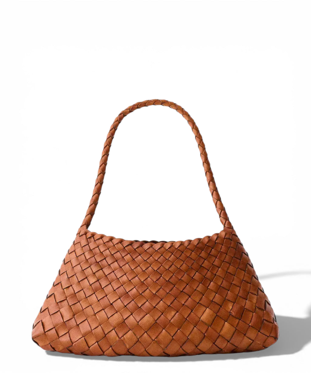 Sac en cuir tressé artisanal Rosanna