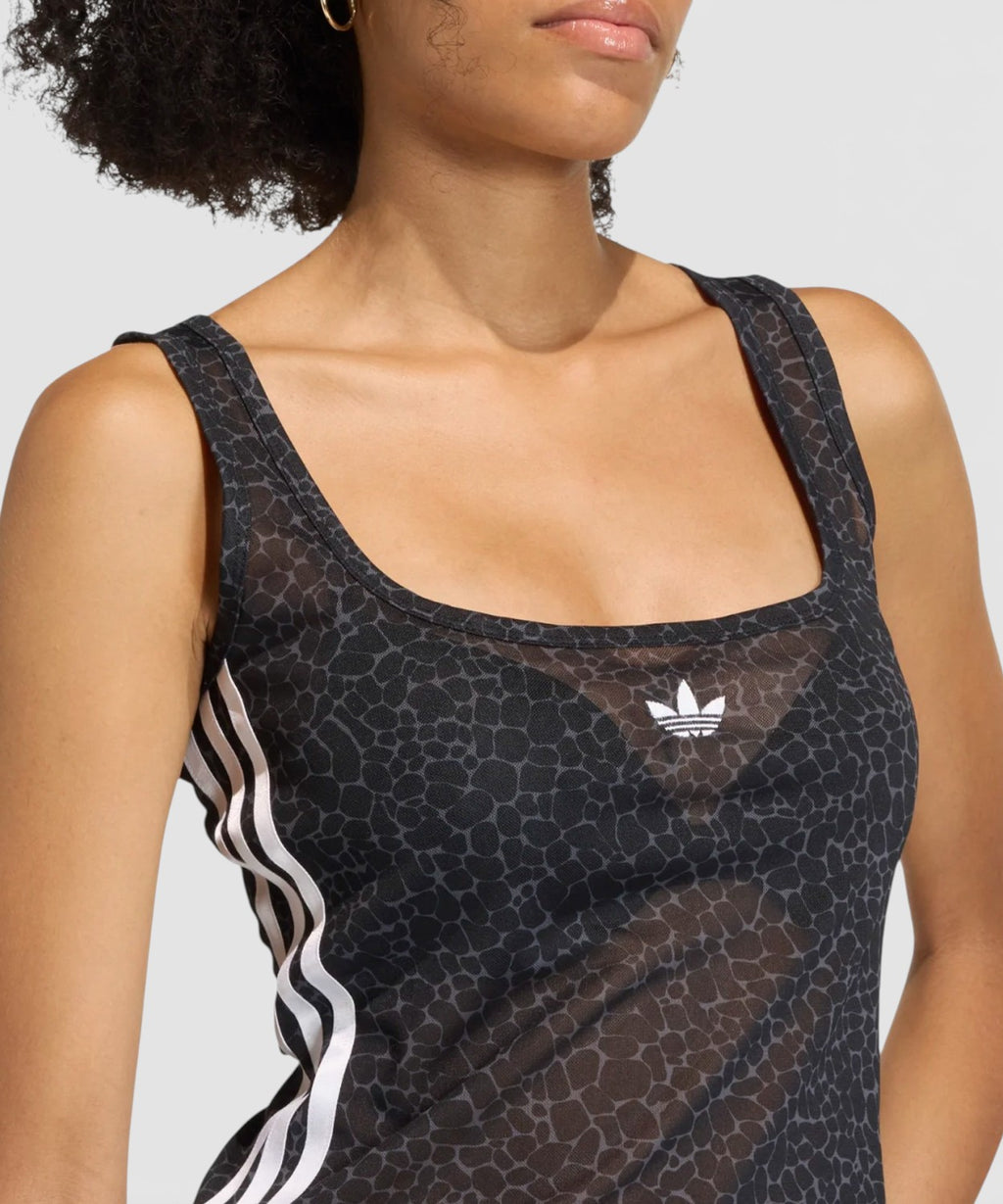 Débardeur Adidas Originals Animalier Coupe Slim