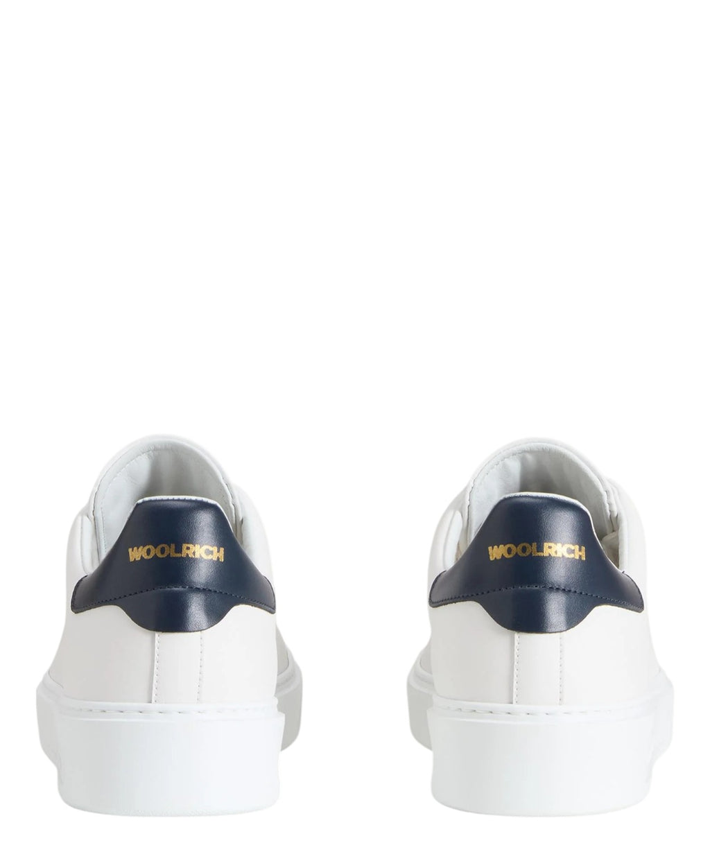 Baskets Woolrich Homme Cuir de Veau